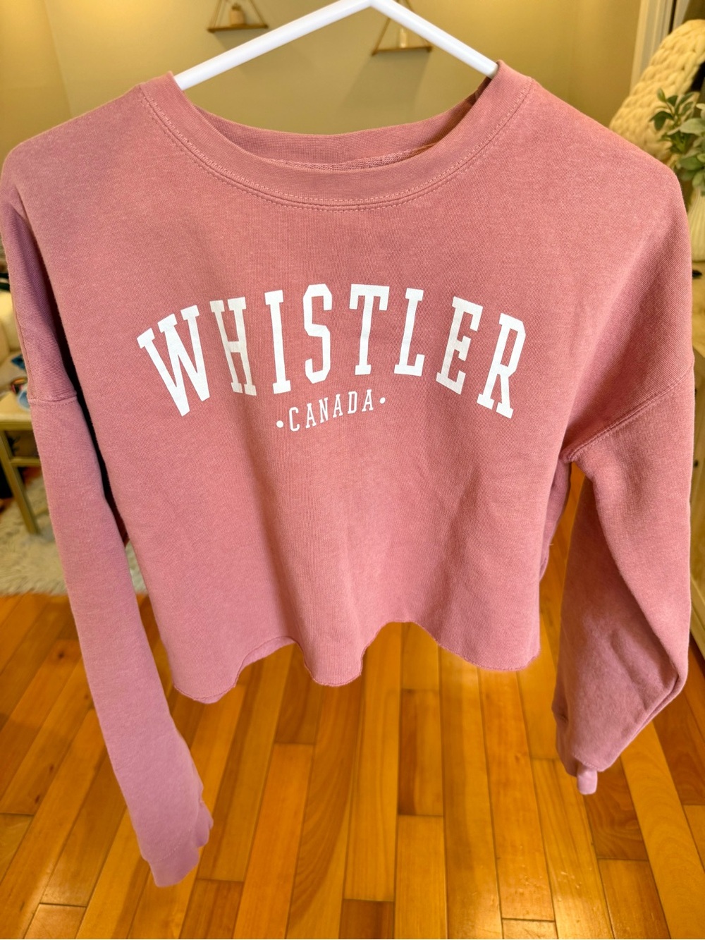 Whistler Cropped Sweatshirt